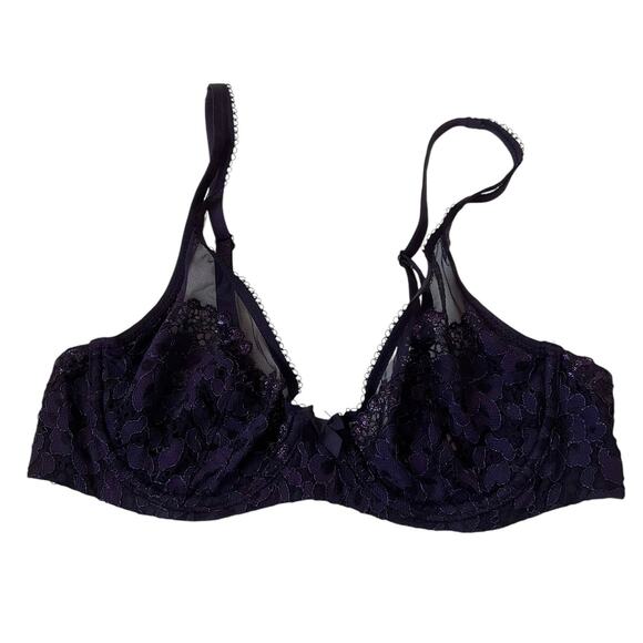 Victoria's Secret Purple Demi Underwired Bra Women Size 34B | 10-2 - Picture 1 of 8